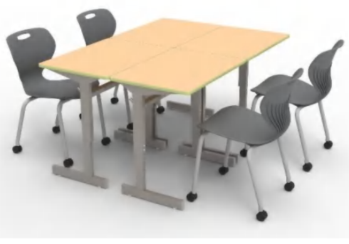 Adjustable Student Desk and Chair Set